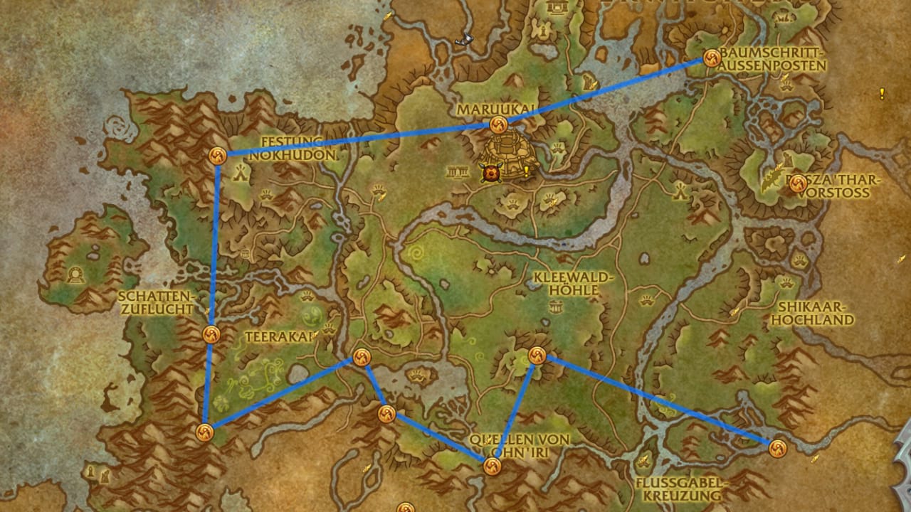 Drachenglyphen auf den Ebenen von Ohn'ahra - World of Warcraft