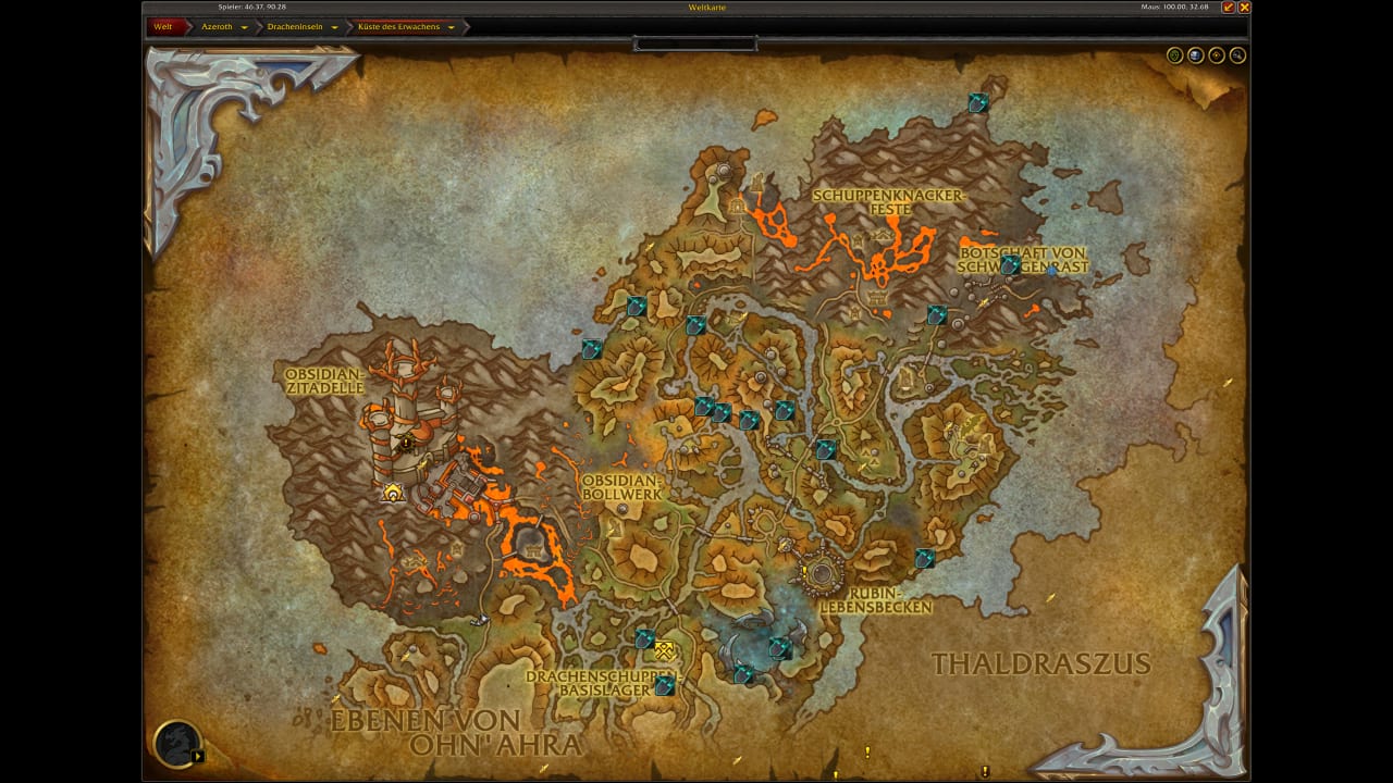 Bewegte Erde an der Küste des Erwachens farmen - World of Warcraft