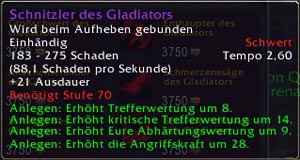 Schnitzler des Gladiators