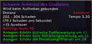Schwere Armbrust des Gladiators