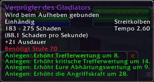 Verprügler des Gladiators