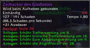 Zerhacker des Gladiators