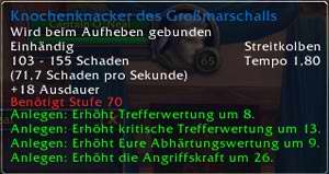 Knochenknacker des Großmarschalls