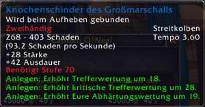 Knochenschinder des Großmarschalls