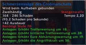 Schmerzensäge des Großmarschalls