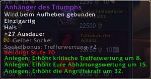 Anhänger des Triumphs