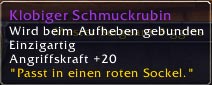 Klobiger Schmuckrubin