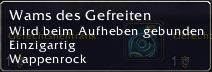 Wams des Gefreiten