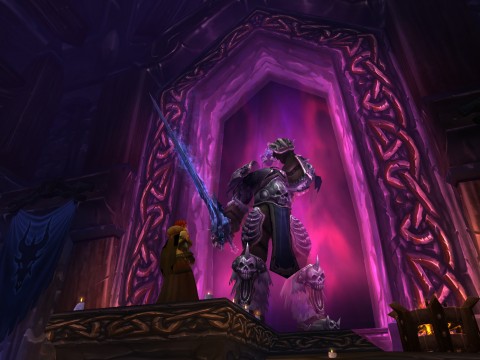 WoW Screenshot Burg Utgarde im heulenden Fjord